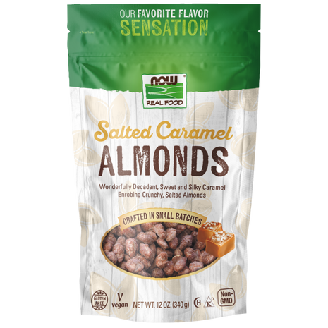 Almonds, Salted Caramel-Natural Foods-AlchePharma