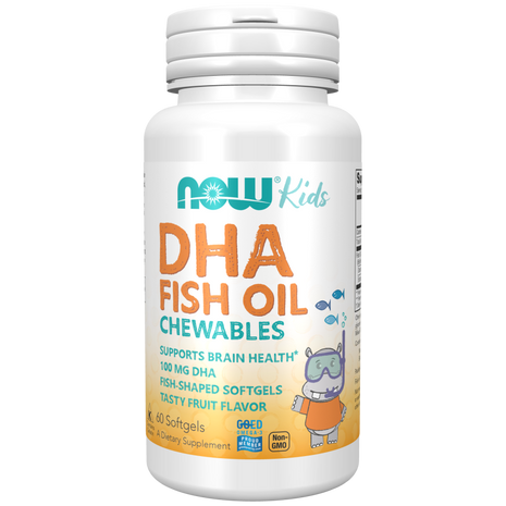 DHA Kids Fish Oil Chewable Softgels-Nutritional Oils-AlchePharma