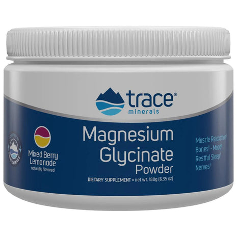 Magnesium Glycinate - Capsules, Liquid, Powder (120 mg per serving)-Magnesium-AlchePharma