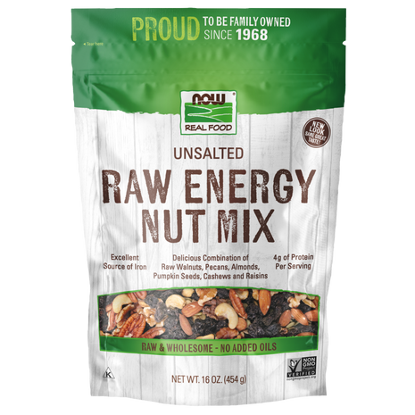 Raw Energy Nut Mix, Unsalted-Natural Foods-AlchePharma