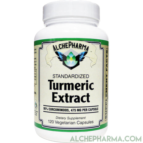 Turmeric 500mg. w/ Sabinsa’s Curcumin C3 Complex® Capsules-Anti_Inflammatory-AlchePharma