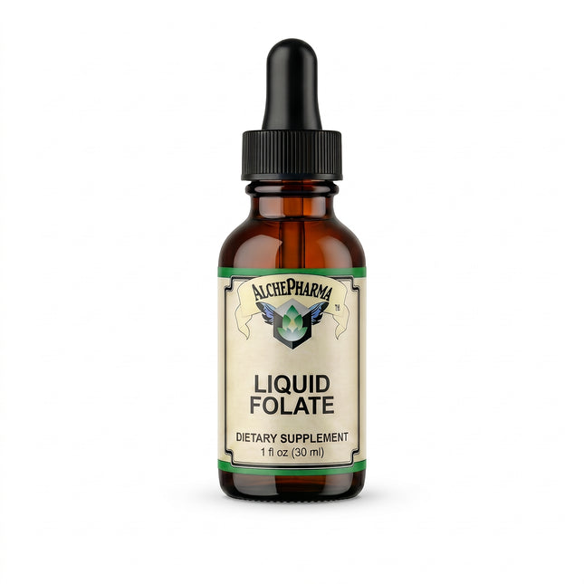Folate Liquid [ 667 mcg DFE, 400 mcg of Folinic Acid ] 800 Servings