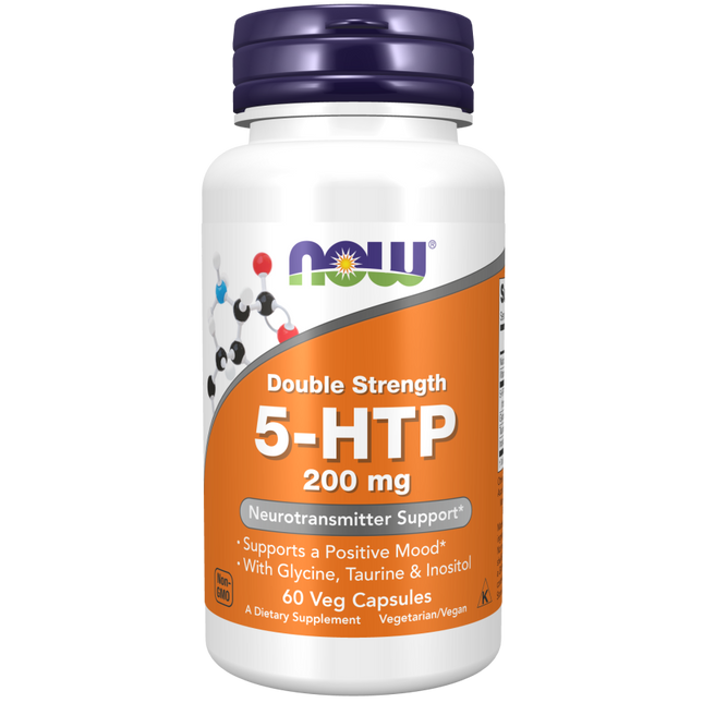 5-HTP, Double Strength 200 mg Veg Capsules-Amino Acids-AlchePharma