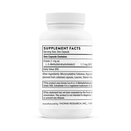 5-MTHF 60 Capsules (2 Options)-B Vitamin-AlchePharma