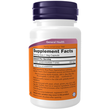 7-KETO® 100 mg Veg Capsules-Weight Maintenance-AlchePharma