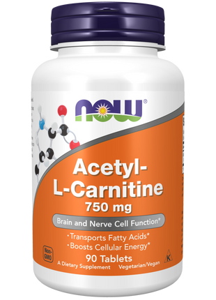 Acetyl-L-Carnitine 750 mg Tablets-Amino Acids-AlchePharma