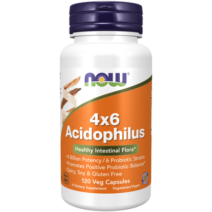 Acidophilus 4x6 Veg Capsules-Digestive Support-AlchePharma