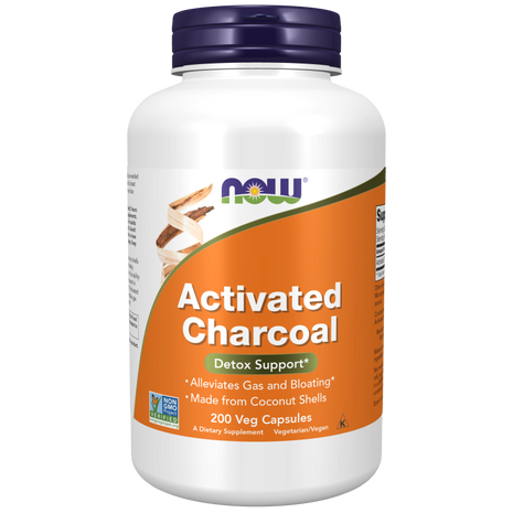 Activated Charcoal Veg Capsules-Digestive Support-AlchePharma