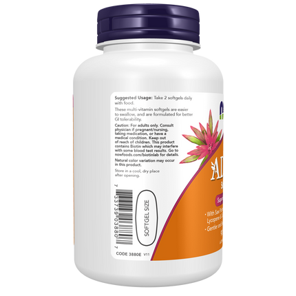 ADAM MALE MULTI 90 SGELS-Multiple Vitamins and Minerals-AlchePharma