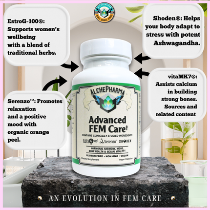 Advanced FEM Care† - Hormonal Balance & Women's Wellness | AlchePharma-AlchePharma
