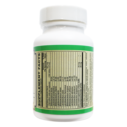 AlchePharma 100 Billion Ultimate Survival Probiotic with Bio-Enhanced Acid Resistant Strains (B.E.A.R.S.) and FiberAid® Prebiotic-probiotics-AlchePharma