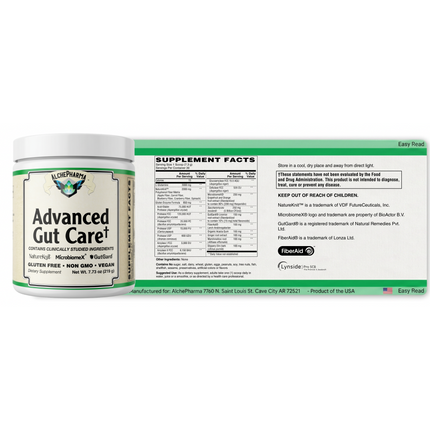 AlchePharma Advanced Gut Care powder-AlchePharma