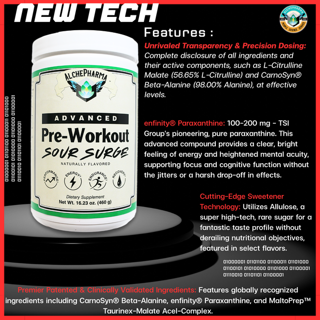 AlchePharma Advanced Pre-Workout Catalyst Powder-AlchePharma