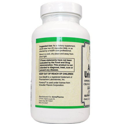 Advanced Urinary Care: Clinically-Studied Support for Bladder Health-Urinary Tract Health-AlchePharma