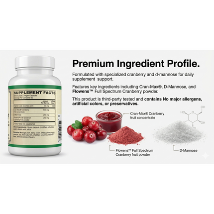 AlchePharma™ Advanced Urinary Guard: The Triple-Action Phytochemical Powerhouse-Urinary Tract Health-AlchePharma
