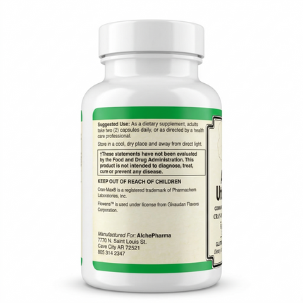 AlchePharma™ Advanced Urinary Guard: The Triple-Action Phytochemical Powerhouse-Urinary Tract Health-AlchePharma