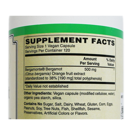 AlchePharma Bergamonte® 500 mg High-Potency Extract-AlchePharma