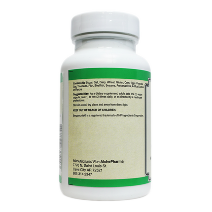 AlchePharma Bergamonte vegan citrus bergamia supplement