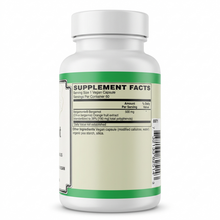 AlchePharma Bergamonte® 500 mg High-Potency Extract-Herbal Supplement-AlchePharma