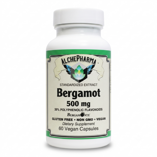 AlchePharma Bergamonte® 500 mg High-Potency Extract-Herbal Supplement-AlchePharma