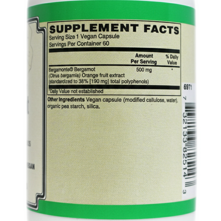 AlchePharma Bergamonte Mediterranean citrus bergamot supplement