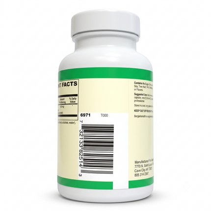 AlchePharma Bergamonte® 500 mg High-Potency Extract-Herbal Supplement-AlchePharma