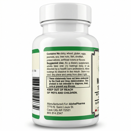 AlchePharma Coenzymated Methylfolate with Magnafolate®C | 1,360 mcg DFE-Vitamin-AlchePharma