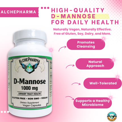 AlchePharma D-Mannose 1000mg-AlchePharma