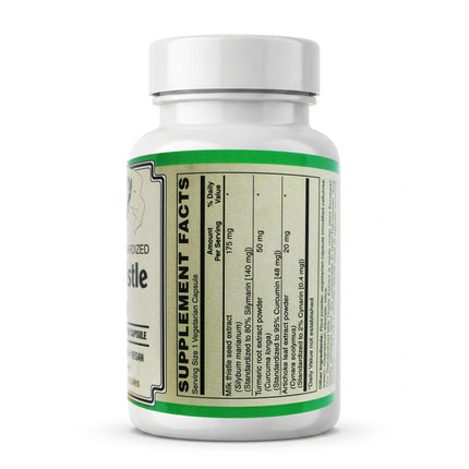 AlchePharma European Standardized Milk Thistle 175 mg: A Synergistic Complex-Herb-AlchePharma