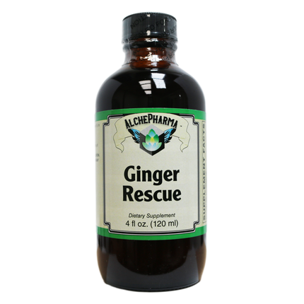 AlchePharma Ginger Rescue Liquid Concentrate: The Power of Organic Ginger-Vitamins & Supplements-AlchePharma