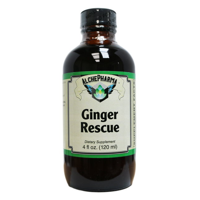 AlchePharma Ginger Rescue Liquid Concentrate: The Power of Organic Ginger-Vitamins & Supplements-AlchePharma