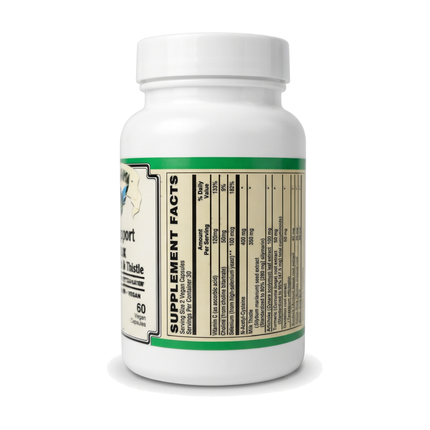 AlchePharma Liver Support & Detox with NAC and Milk Thistle