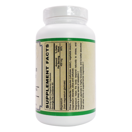 AlchePharma® Magnesium Glycinate 400mg-AlchePharma