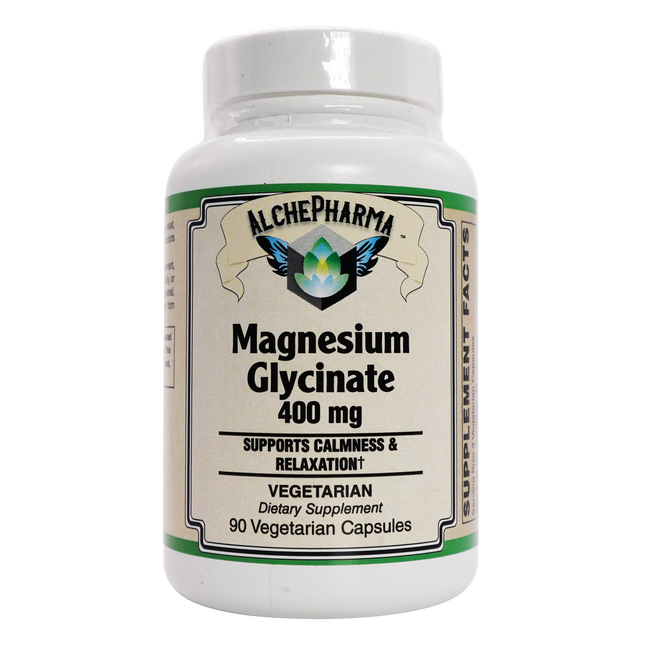 AlchePharma® Magnesium Glycinate 400mg-AlchePharma