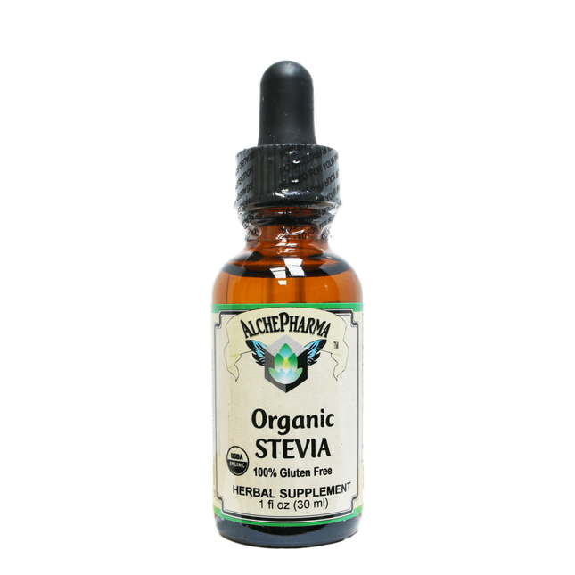 Stevia Organic Leaf Extract ( Unflavored )-Sweeteners-AlchePharma