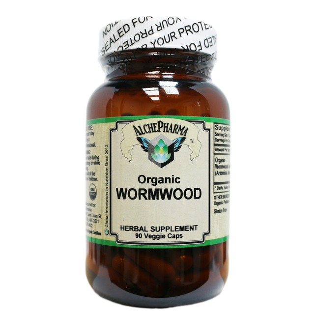 AlchePharma - Organic Wormwood (Artemisia absinthium)-AlchePharma