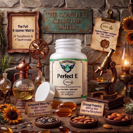 AlchePharma Perfect E: The Apex of Vitamin E Science-Anti-Oxidant-AlchePharma