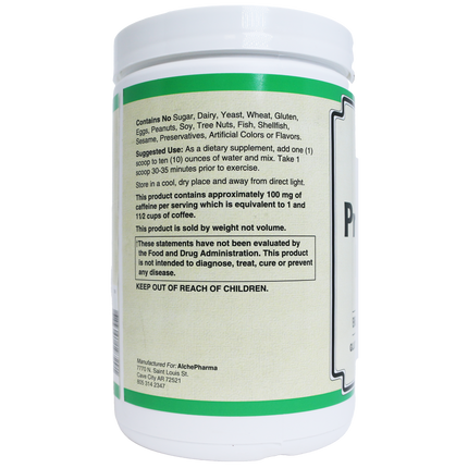 PRE-Workout Formula Clean Fit™ Fast Acting Creatine, beta-alanine, arginine, Kreb Cycle intermediates, guarana and more.-Pre Workout-AlchePharma