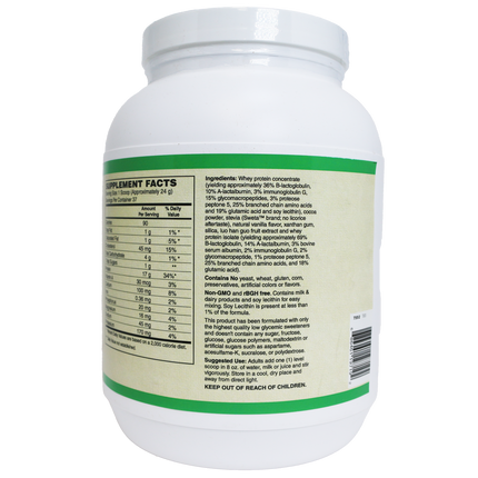 AlchePharma Premium Whey Blend (Concentrate & Isolate) - Natural Chocolate-Protein Powders-AlchePharma