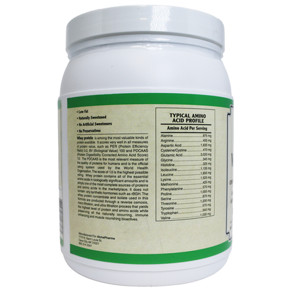 AlchePharma Premium Whey Blend (Concentrate & Isolate) - Natural Chocolate-Protein Powders-AlchePharma