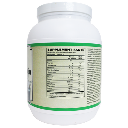 AlchePharma Premium Whey Blend (Concentrate & Isolate) - Natural Vanilla-Protein Powders-AlchePharma