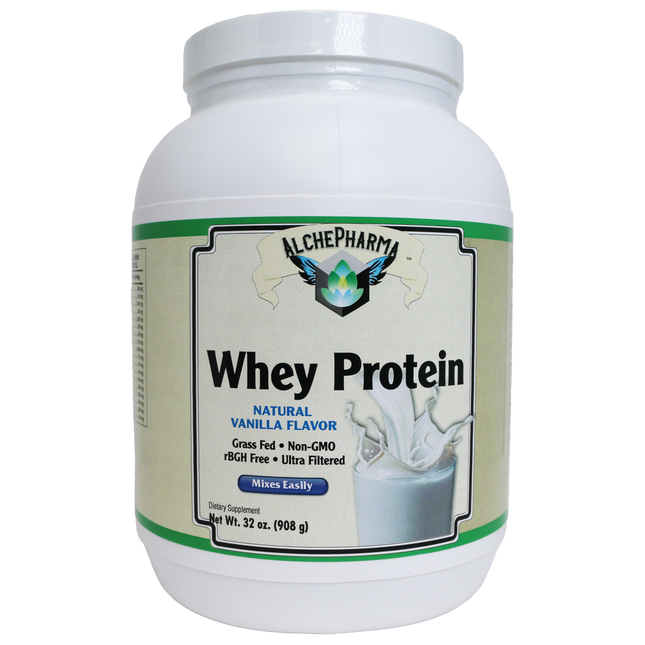 AlchePharma Premium Whey Blend (Concentrate & Isolate) - Natural Vanilla-Protein Powders-AlchePharma