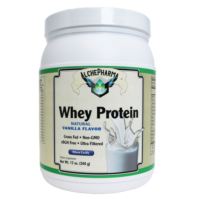 AlchePharma Premium Whey Blend (Concentrate & Isolate) - Natural Vanilla-Protein Powders-AlchePharma