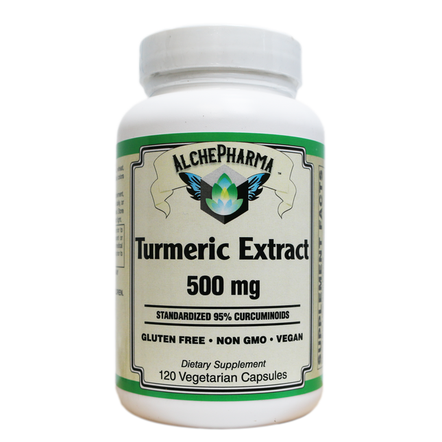 AlchePharma Radiant Turmeric 500: The Gold Standard 95% Curcuminoid Extract-Anti_Inflammatory-AlchePharma