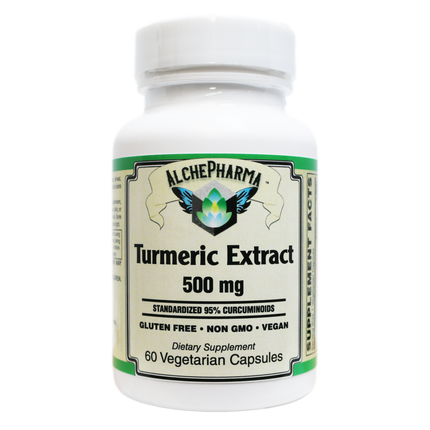 AlchePharma Radiant Turmeric 500: The Gold Standard 95% Curcuminoid Extract-Anti_Inflammatory-AlchePharma