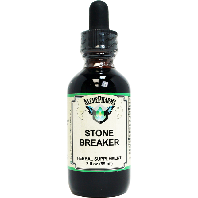 AlchePharma Stone Breaker Liquid Tincture: Natural Kidney Health Support-AlchePharma