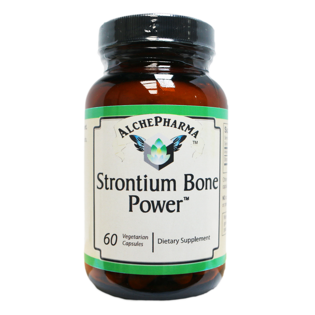 AlchePharma Strontium Bone Power™: The Dual-Action Mineral for Revolutionary Bone Health-AlchePharma