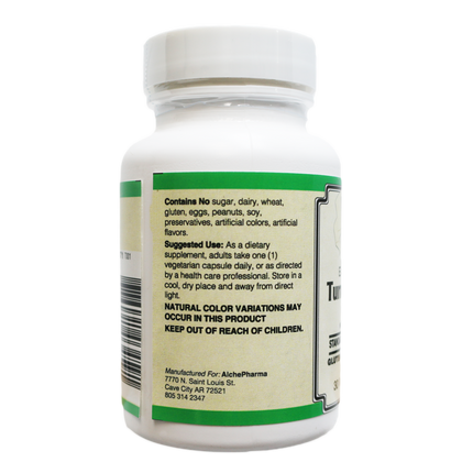 AlchePharma Turmeric 800: Super Strength 95% Curcuminoids with BioPerine®-Vitamins & Supplements-AlchePharma