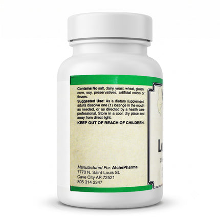 AlchePharma Zinc Lozenges 60 count bottle