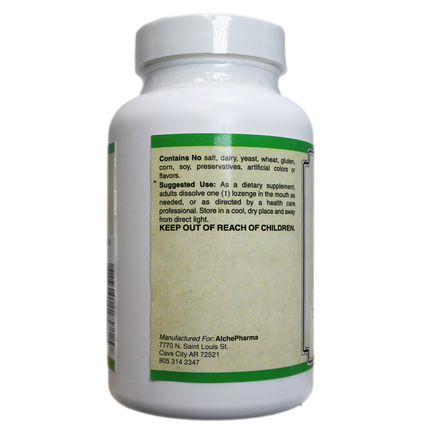 AlchePharma Zinc Lozenges: Advanced Immune Support with Vitamin C, Slippery Elm and Bee Propolis-Mineral-AlchePharma